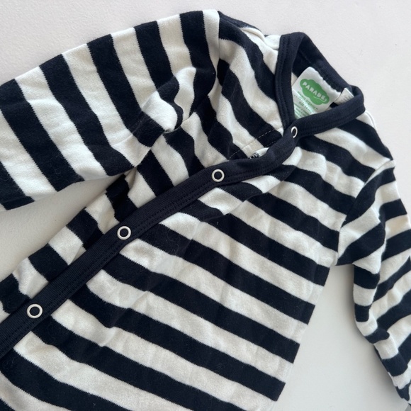 Parade Organic Sleep gown gender neutral striped sleep sack 3-6 months - Picture 4 of 4